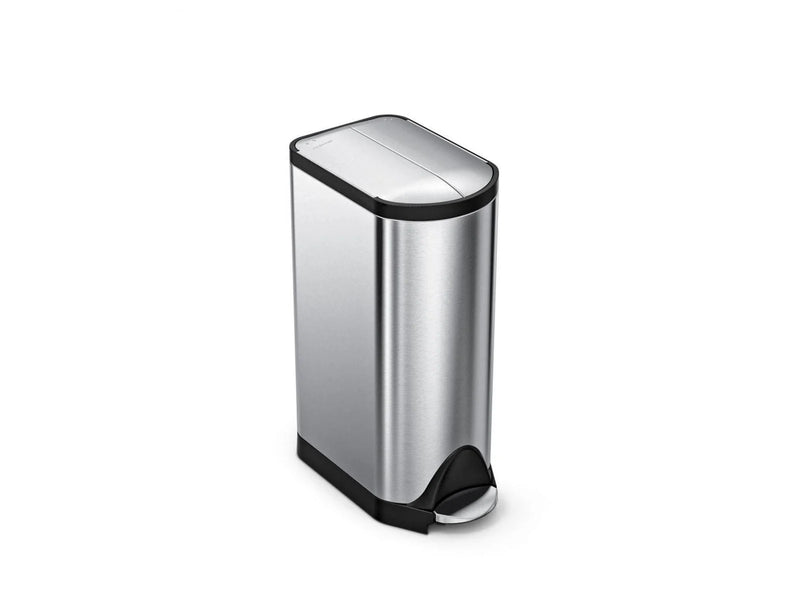 Simplehuman Butterfly Pedal Bin Brushed Stainless Steel - 30 L