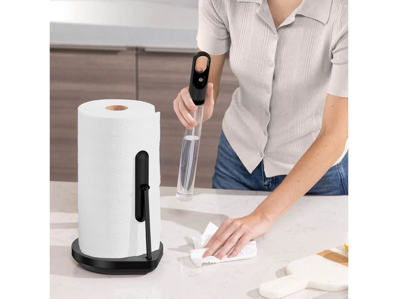 Simplehuman Küchenpapiertuch mit Reinigungspumpe, schwarz