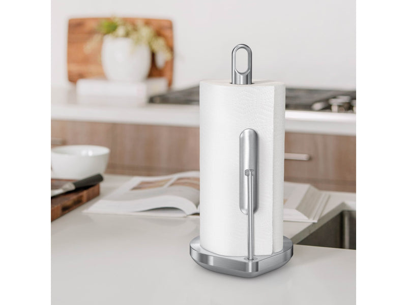 Simplehuman Küchenrollenhalter, gebürstet