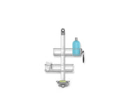 Simplehuman Medium Adjustable Shower Caddy - Matte Steel