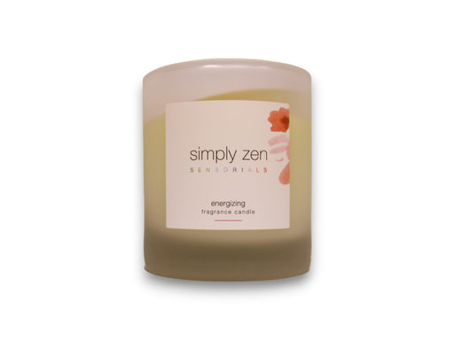 Simply Zen Sensorials Energizing Scented Candle.