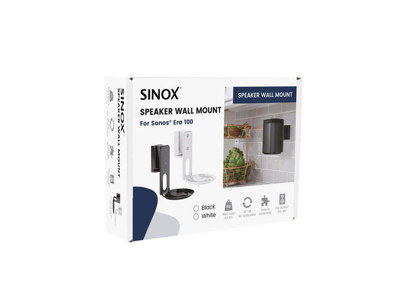 Sinox Era 100 SONOS® Speaker Mount - White - Max - recommended for