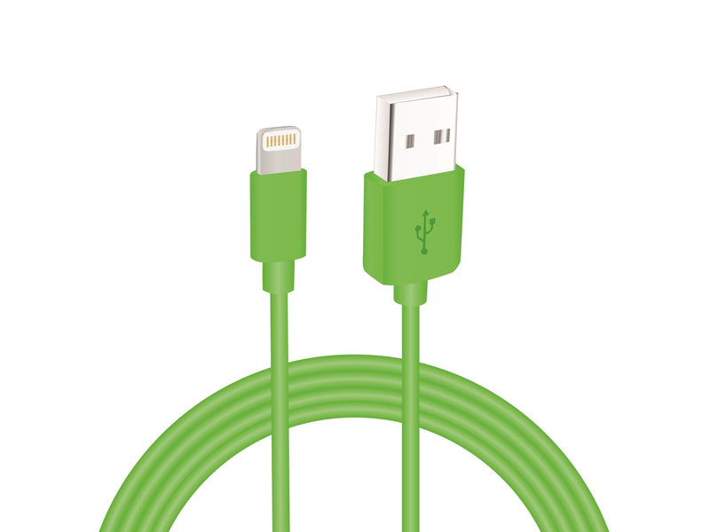 Sinox Lightning Cable with original Apple™ chip - 2m - Green