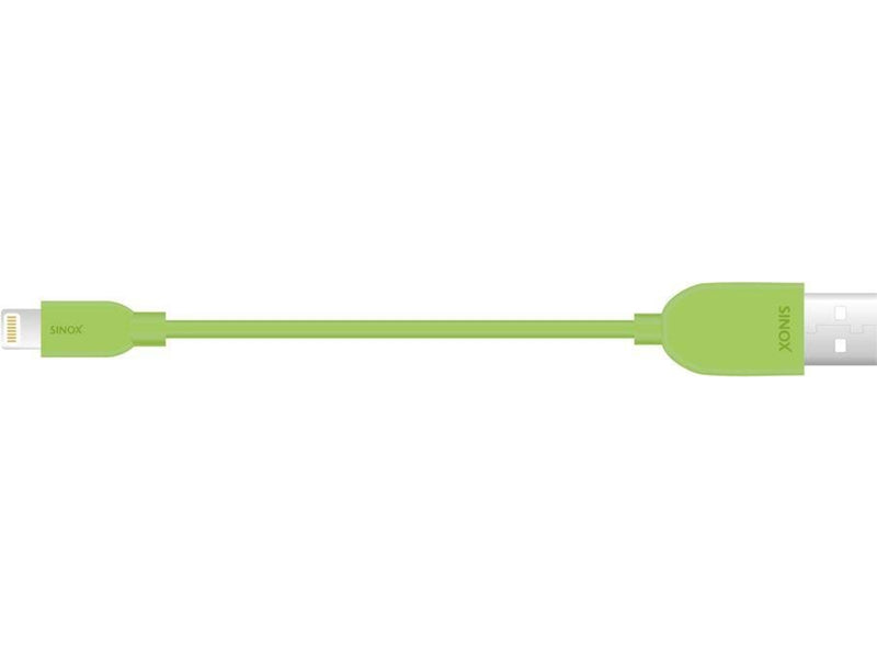 Sinox Lightning Cable with original Apple™ chip - 2m - Green