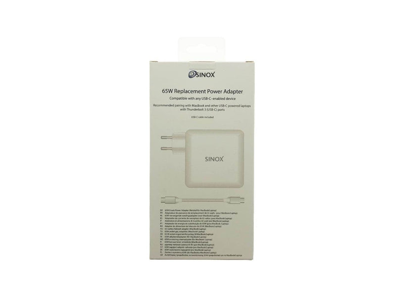 Sinox Macbook™ USB C 65W GaN Power Supply replacement Netzteile - ATX - 80 Plus