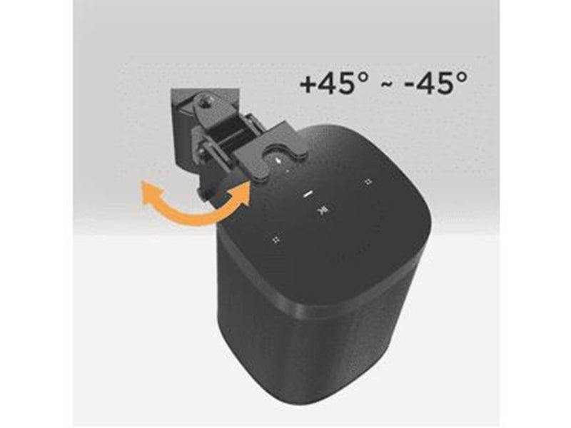 Sinox One SONOS® One One SL Play:1 Speaker Mount - Black - Max 3 kg - recommended for