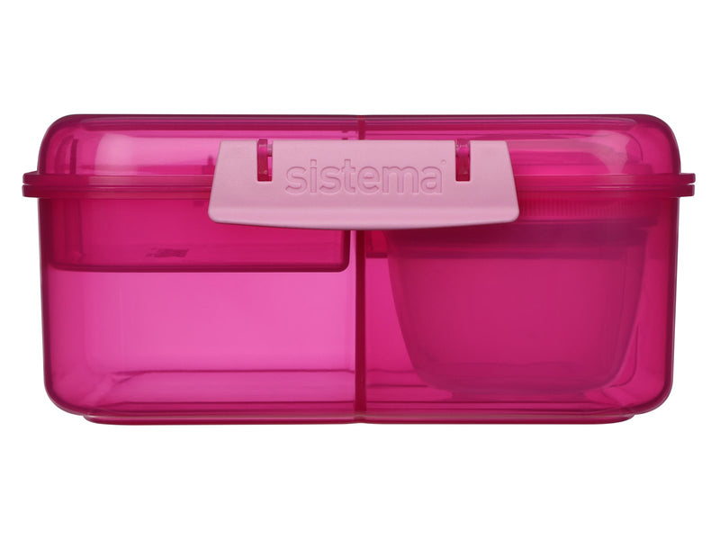Sistema 1.25L Bento Cube Lunch Pink