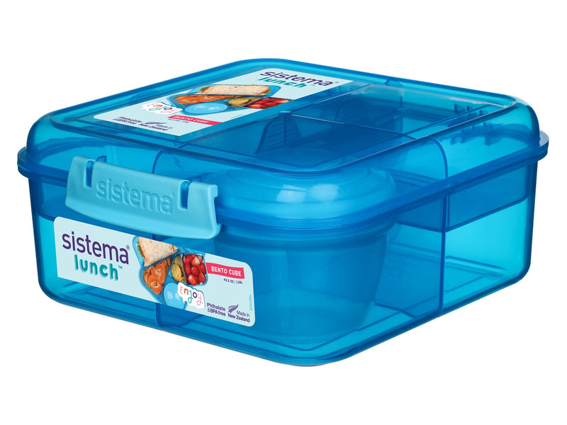 Sistema 1.25L Bento Cube LunchBlue
