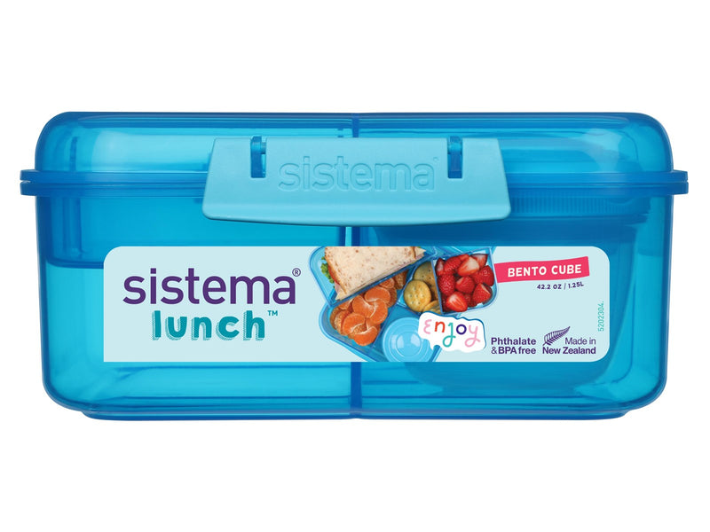 Sistema 1.25L Bento Cube LunchBlue