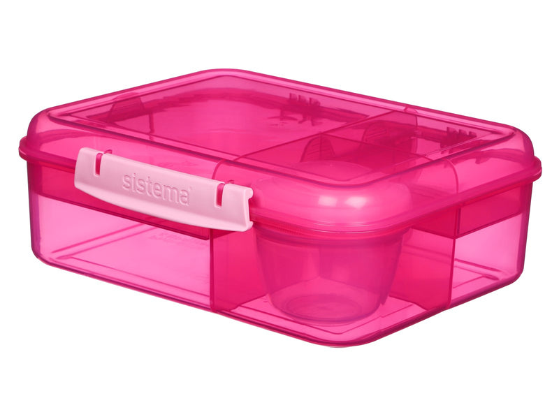 Sistema 1.65L Bento Lunch Pink