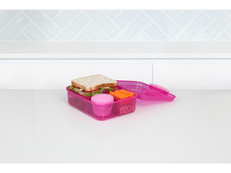 Sistema 1.65L Bento Lunch Pink
