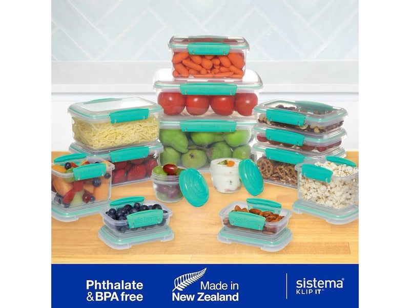 Sistema 28 Piece PackTeal