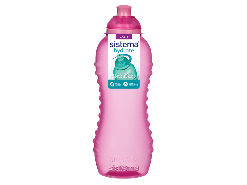 Sistema 460ml Twist 'n' Sip Pink