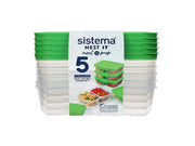 Sistema Meal Prep 5 Pack - 870 ml