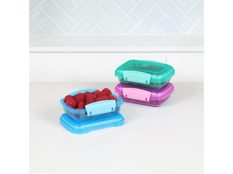 Sistema Pack 200ml x 3 Lunch Coloured