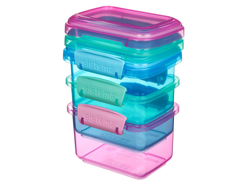 Sistema Pack 400ml x 3 Lunch Coloured