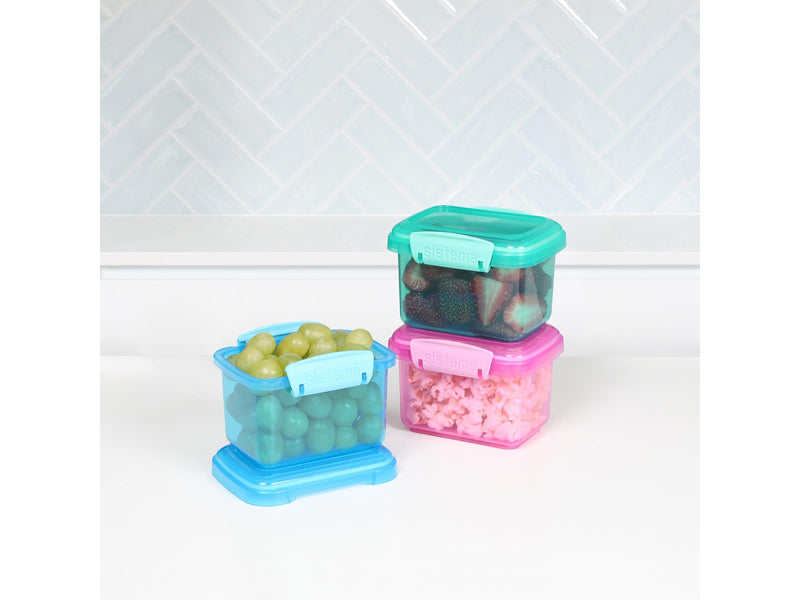 Sistema Pack 400ml x 3 Lunch Coloured