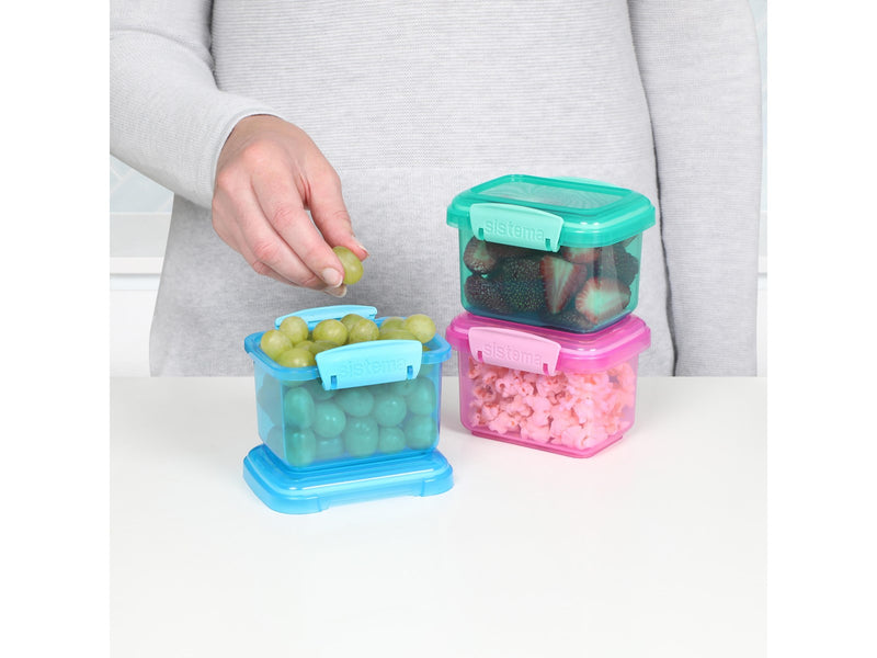 Sistema Pack 400ml x 3 Lunch Coloured