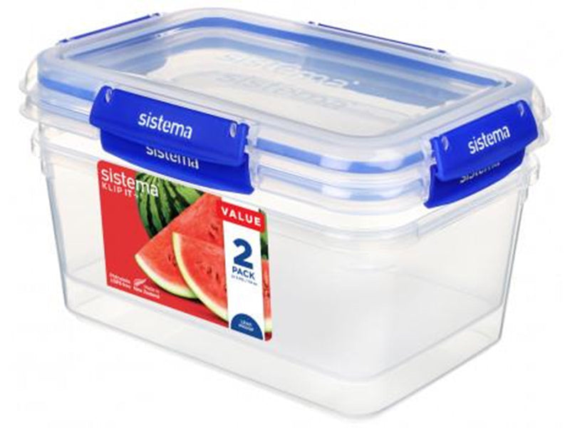 Sistema Rectangle Klip It Plus 2 Pack 3.35 L