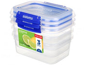 Sistema Rectangle Klip It Plus 3 Pack 1L