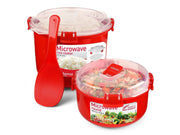 Sistema Rice Cooker and Round Combo Pack