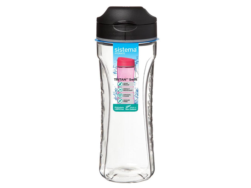 Sistema Tritan Swift Bottle 600ml Black