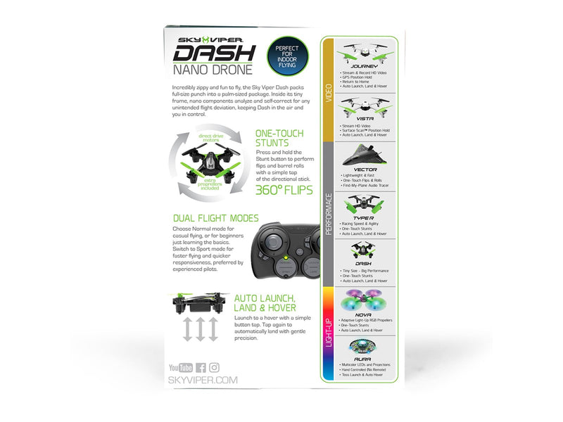 Sky Viper Dash Nano Drone