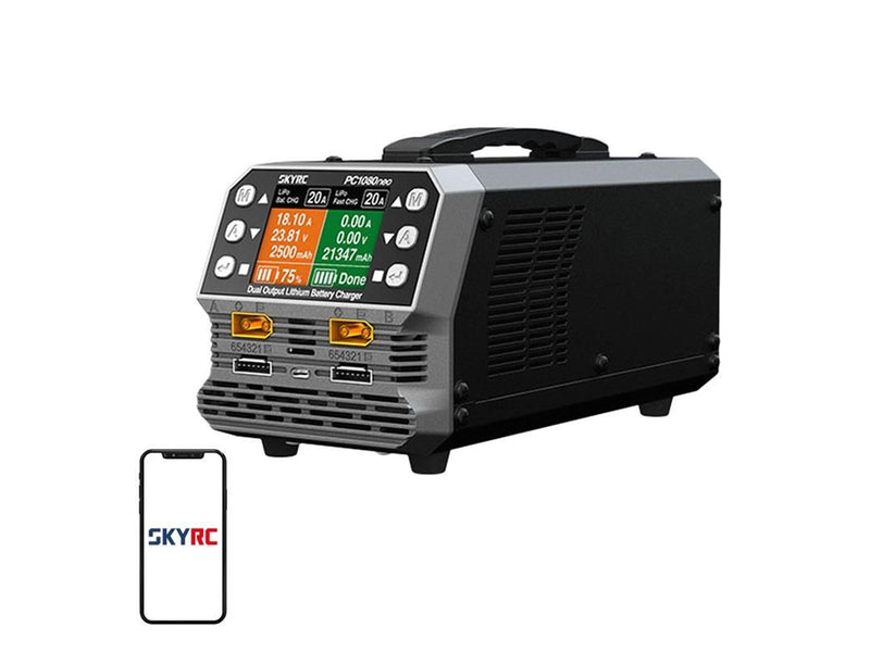 SkyRC PC1080neo Dual-Channel Lithium-Akkuladegerät