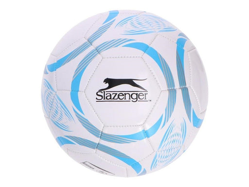 Slazenger - 32-panel training football size 5 - white/blue