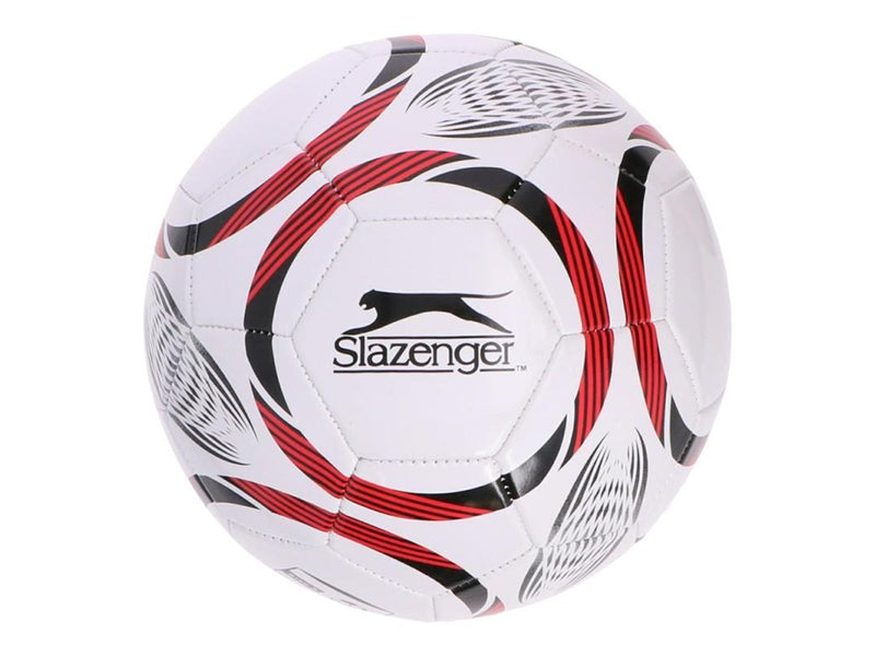 Slazenger - 32-panel training football size 5 - white/red
