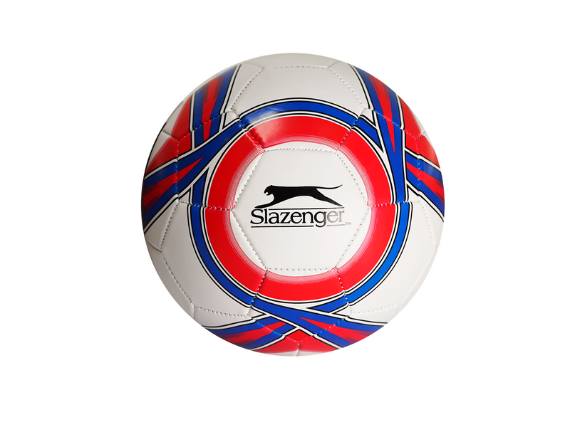Slazenger Multicolor Soccer Ball No. 4 - red