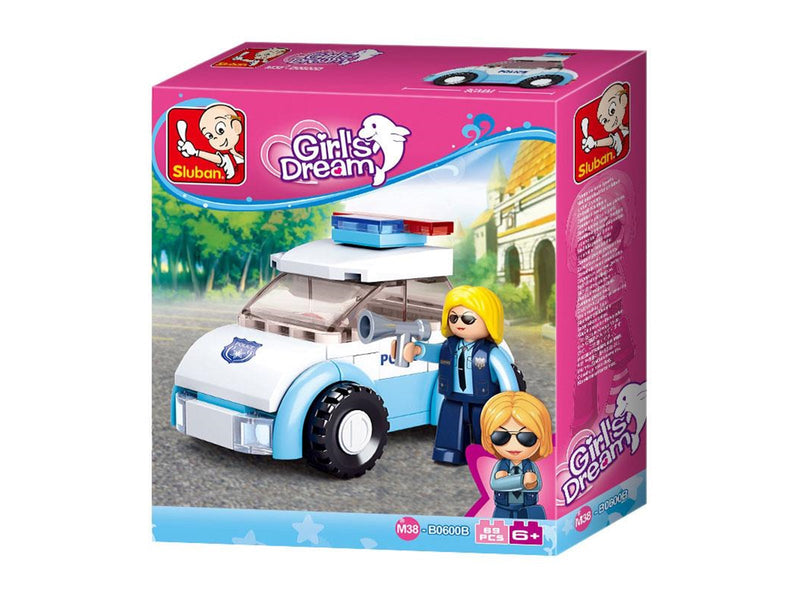 Sluban Girl's Dream Beach Police