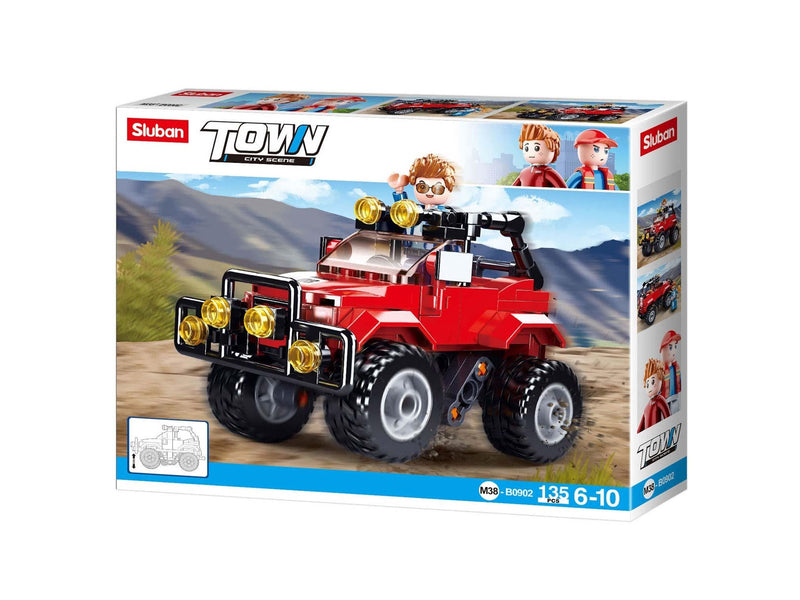 Sluban Red Offroader