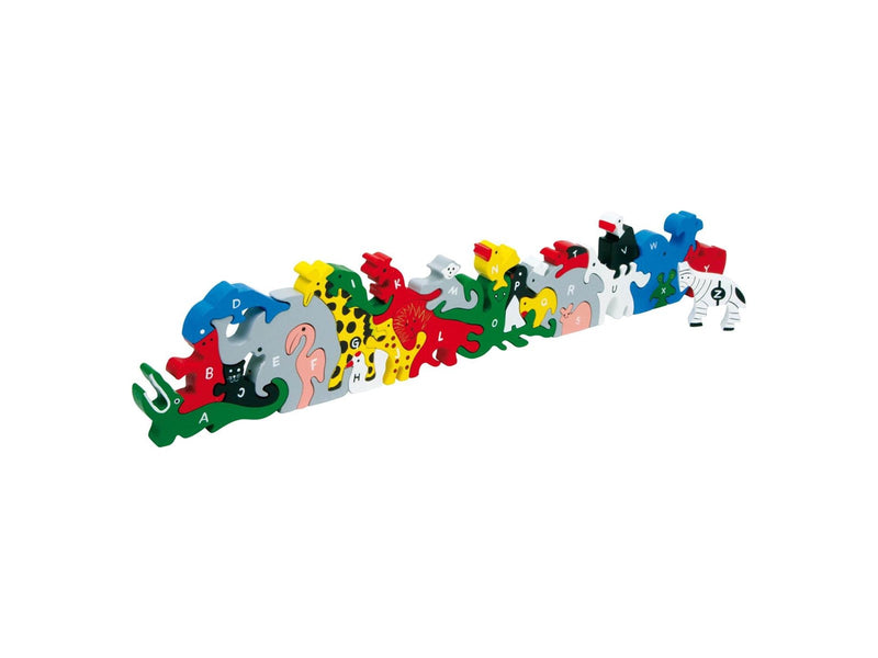 Small Foot - Animal Letters and Numbers Balance Game 26dlg.