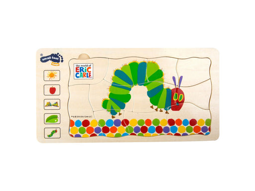 Small Foot - Caterpillar Never Enough Layer Puzzle Holz