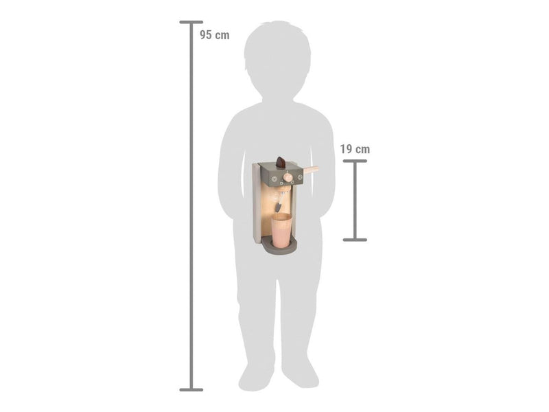 Small Foot - Coffee Machine Playset Gray 'Tasty'