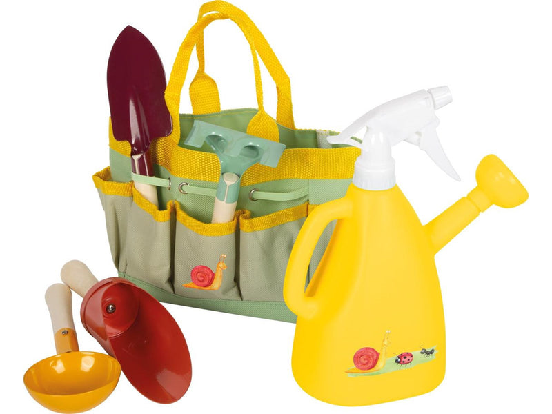 Small Foot - Garden Bag with Garden Tools "Tiny Garden" 5 pcs