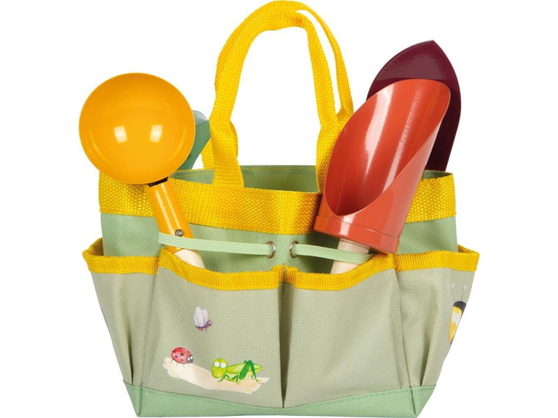 Small Foot - Garden Bag with Garden Tools "Tiny Garden" 5 pcs