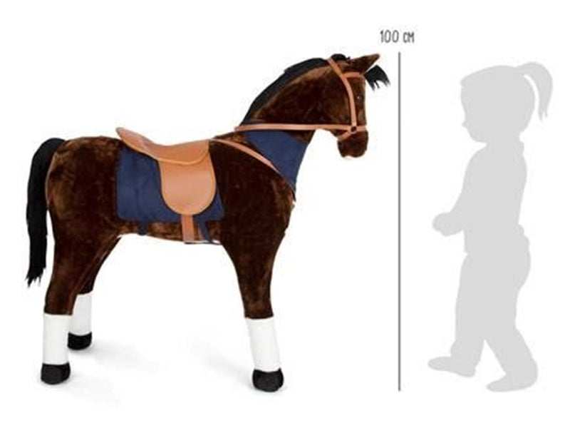 Small Foot Horse XL with Sound brown