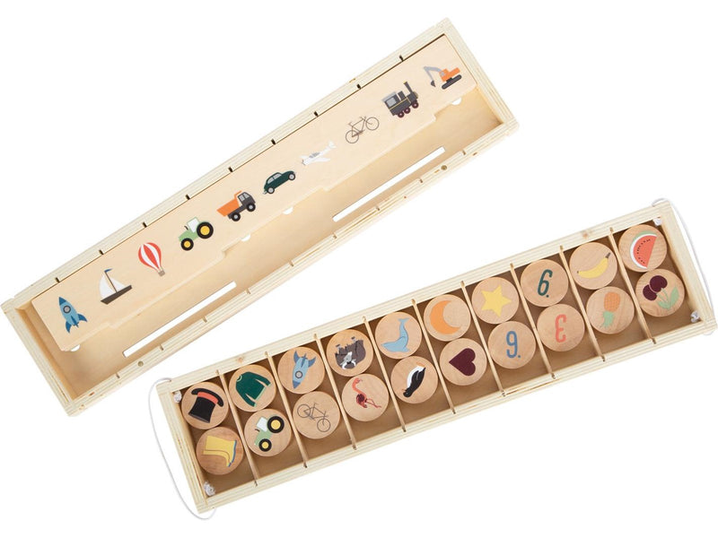 Small Foot Picture Sorting Box World explorer
