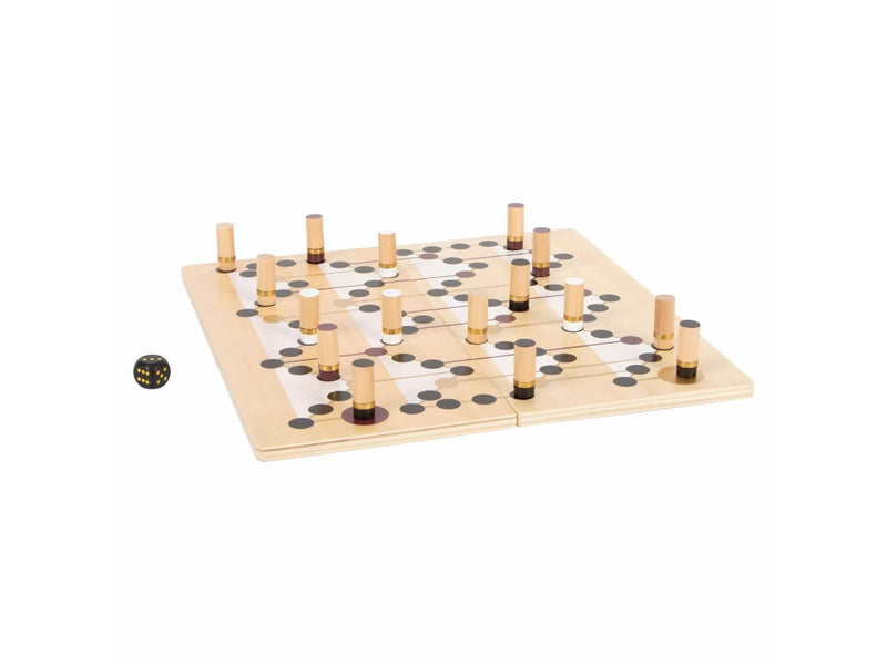 Small Foot - Snakes and Ladders Board Game Gold Edition