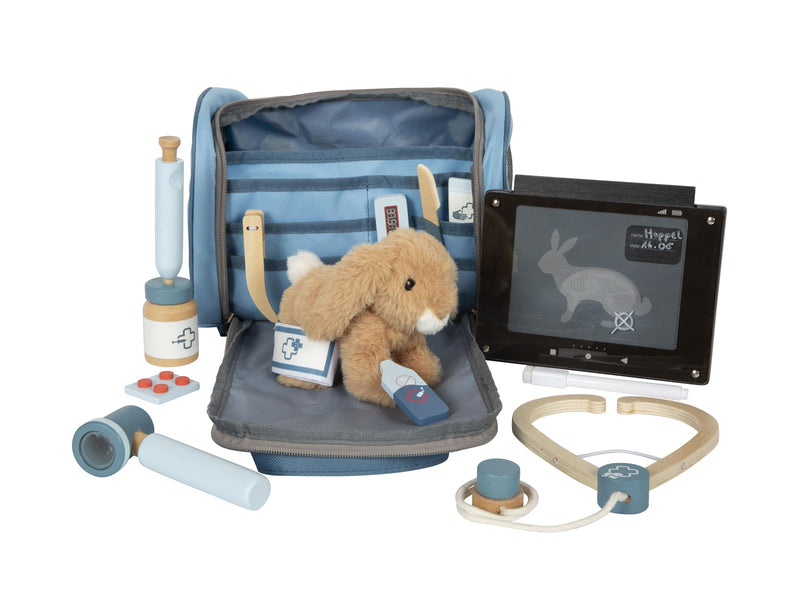 Small Foot - Vet Bag with Plush Rabbit