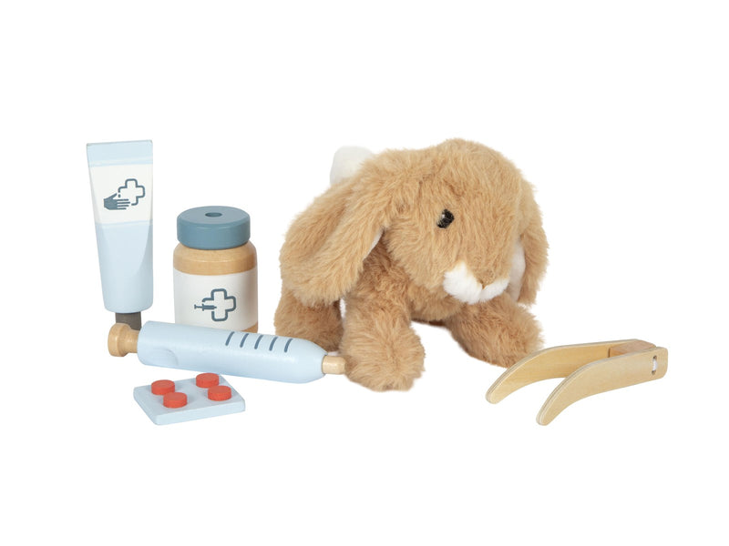 Small Foot - Vet Bag with Plush Rabbit