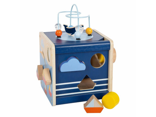 Small Foot - Wooden Activity Cube Ocean