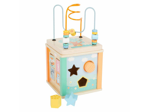 Small Foot - Wooden Activity Cube and Motor Skills