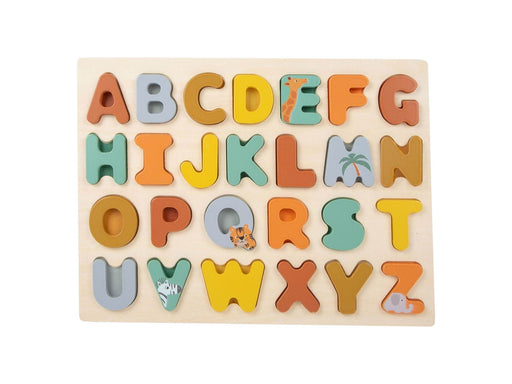 Small Foot - Wooden Alphabet Puzzle Safari