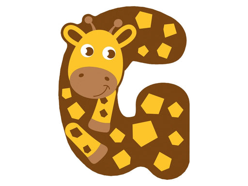 Small Foot - Wooden Animal Children's Letter - G