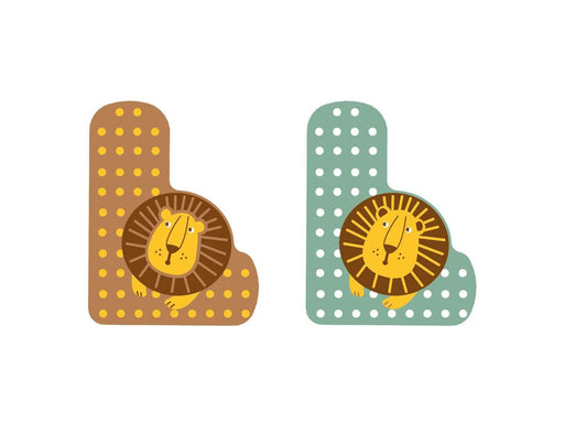 Small Foot - Wooden Animal Children's Letter - L