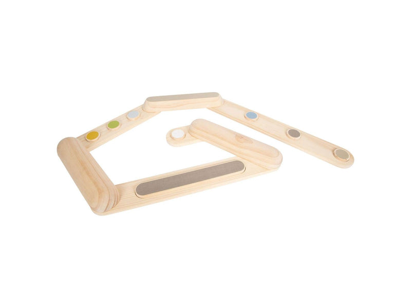 Small Foot - Wooden Balance Beam Adventure 7dlg.