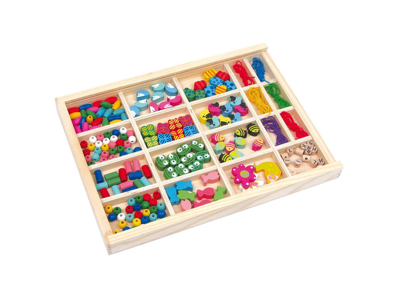 Small Foot - Wooden Bead Set